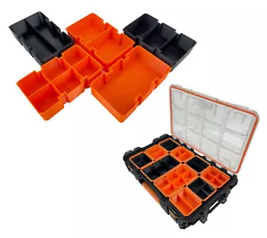 Ridgid Pro Gear Organizer Compatible Large Nesting Insert Bin - Picture 1 of 35