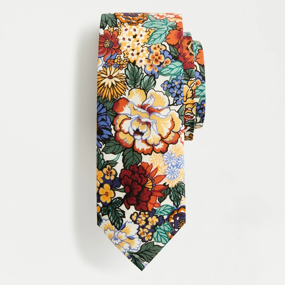 J.Crew Tie in Liberty® Royal Peony | Made in USA | $75 Foto 1 de 1