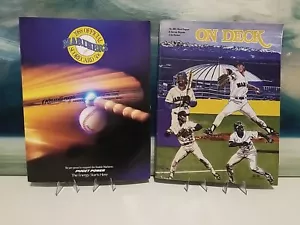 2pk. 1988 On Deck Official Mariners Program Magazine & Scorecard Ken Griffey Jr - Picture 1 of 9