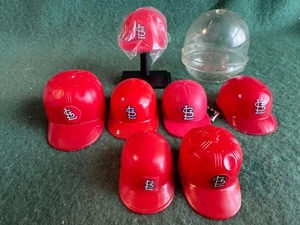 "VINTAGE" St Louis CARDINALS 1970s -80s (7) Diff MINI Ball Decal Caps Hats Lids - Picture 1 of 1