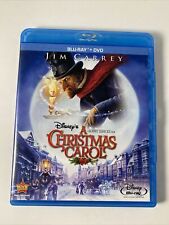 Disney's A Christmas Carol (Blu-ray/DVD 2010, 2-Disc Set) Jim Carey, Gary Oldman