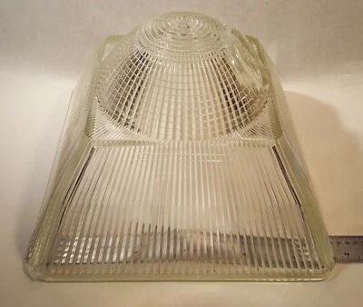 Vintage Antique Art Deco Holophane Light Fixture Shade Industrial - WALL WASH - Image 1 of 4