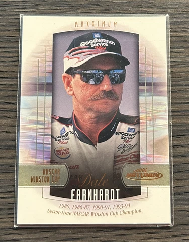 E5198 Dale Earnhardt 7 Time Winston Cup Champion Magnet SEALED RARE! Cover