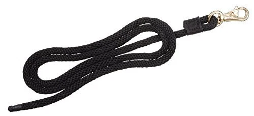 Lead Rope for Mini with Small Trigger Bull Snap, 1/2" x 6' (Black) Foto 1 de 1