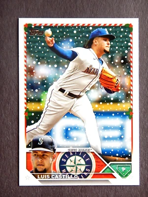Luis Castillo #H156 Topps 2023 Baseball Card (Seattle Mariners) - Image 1 of 2