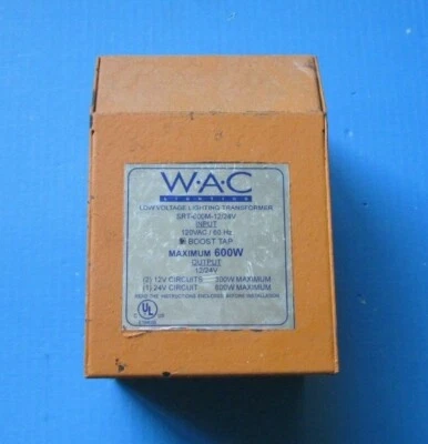 WAC LIGHTING SRT-600M-12/24V Transformer - Image 1 of 4