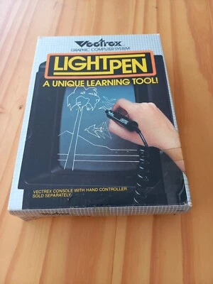 Vectrex rare light pen with game Art Master - Image 1 of 4
