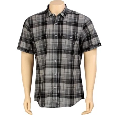 $50.00 KR3W Camisa Lowell Manga Corta (Gris) K15214GRY Foto 1 de 4