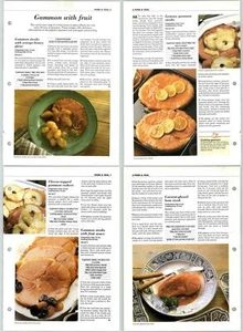 Gammon With Fruit - Main Courses - Successful Cooking Eaglemoss - Recipe 2 Pages - Picture 1 of 1