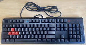 HP OMEN 1100 MECHANICAL GAMING KEYBOARD USB - (HSA-D002K) 1MY13AA#ABU - Picture 1 of 6