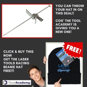 Laser Tool 3237 MOT Accelerator Brake Pedal Depresser Tool + LASER BEANIE HAT!! - Picture 1 of 5