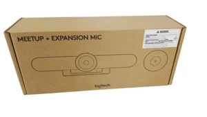 Logitech MeetUp Video Conferencing Camera with Expansion Mic 960001201 Brand New - Picture 1 of 5
