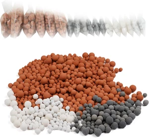Mineralkugeln 18 Pack-3 Farben Duschkopf Filtersteine Antibakteriell Anti-Kalk ✅ - Bild 1 von 12