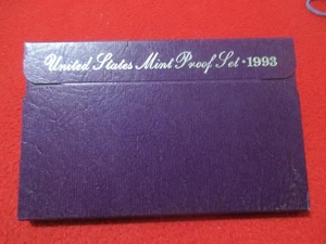 1993-S United States Proof Set. In Box of Issue. Ultra Cameos #MF-4986 - Picture 1 of 3