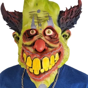 Blobbo gruselige Clown Maske Halloween Horror Requisite Kostüm Party Grusel Latex Maske - Bild 1 von 13