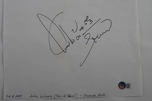 Artis Gilmore ("The A-Train") Chicago Bulls firma AUTOGRAFIADO con certificado de autenticidad #R183 - Imagen 1 de 1