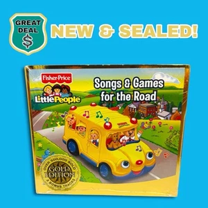 Fisher Price: Little People: Songs & Games For The Road Music CD. GOLD EDITION! - Afbeelding 1 van 4