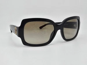 Occhiali da sole Tory Burch TY7135 1709/13 montatura oro nero lenti sfumate marrone chiaro - Foto 1 di 15