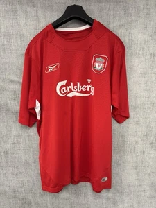 Liverpool Football Shirt Short Sleeve Reebok 2004-06 Season Home Kit Size XL - Picture 1 of 7