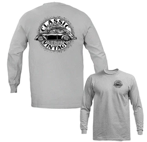 Classic Vintage Hot Rod Classic Custom Vehicle Car Automobile Long Sleeve - Picture 1 of 14