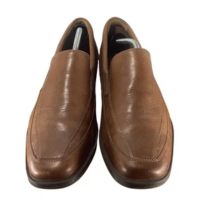 Clarks Collection Hombres Mocasines Sin Cordones Zapatos de Vestir Cuero Marrón EE. UU. 12 M - Imagen 1 de 7