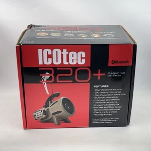 ICOtec 320+ Predator Call + Decoy Bluetooth + Remote Controlled, Coyote, Bobcat - Picture 1 of 8