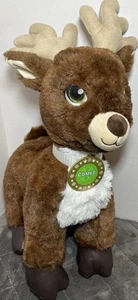 Build a Bear Comet Santa’s Reindeer Plush BAB W/ Collar 15" Christmas Toy Plush - Picture 1 of 13