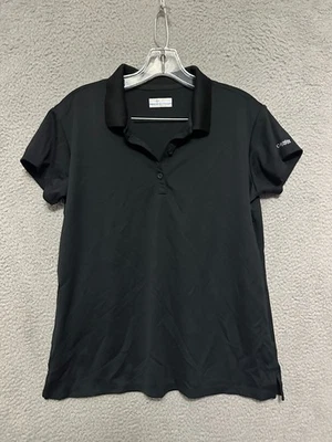 Columbia PFG Mujer Talla XL Polo Negro Manga Corta Adulto Poliéster Foto 1 de 4