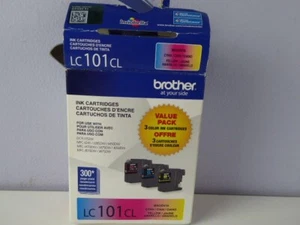Brother LC 101 CL Tintenpatrone Magenta Cyan Gelb Ablaufdatum: 03/2018 - Bild 1 von 4
