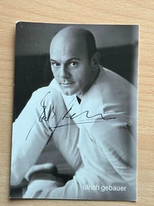 Ulrich Gebauer Autogrammkarte original signiert #8414 - Picture 1 of 1