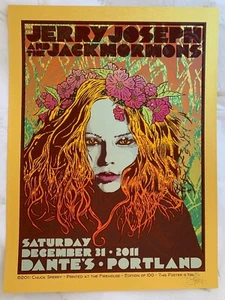 CHUCK SPERRY GOLD Jerry Joseph and the Jackmormons MINT 2011 VERY RARE print - Bild 1 von 13