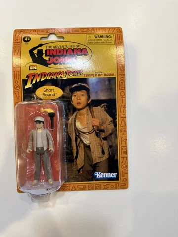 Hasbro 2023 Retro Indiana Jones Temple of Doom Short Round 3.75" Action Figure Cover
