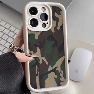 Case For iPhone 15 Pro Max 14 13 12 11 XS XR 6 7 8 Cool Camouflage Phone Cover - Picture 1 of 9