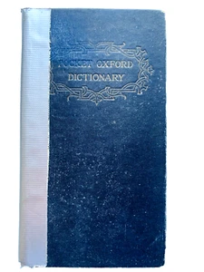 Vintage The Pocket Oxford Dictionary Hardback 1925 Current English F.G.Fowler - Picture 1 of 10