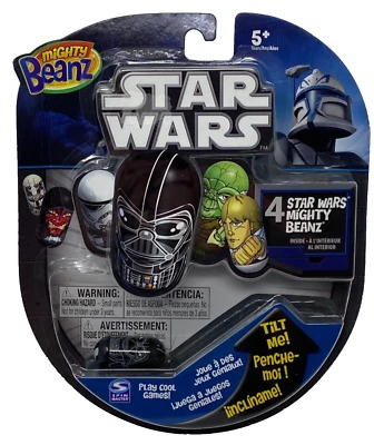 Moose's Mighty Beanz Star Wars Darth Vader #4 Spin Master sellado de fábrica Foto 1 de 4