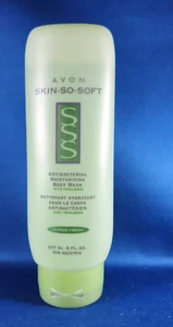 AVON Skin So Soft Body Wash Antibacterial Citrus Fresh Moisturizing 8fl oz NEW - Picture 1 of 3