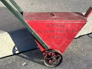 1930s Field Chalk Marker Vintage Tennis Soccer Football Nottingham Spalding - Picture 1 of 15