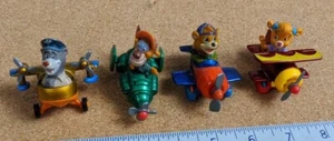 Vintage DISNEY TAIL SPIN BEARS McDonalds Die Cast Metal Planes Complete Set Of 4 - Picture 1 of 10