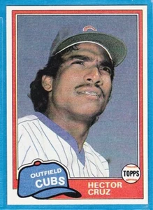 1982 Topps Baseball Card - #663 Hector Cruz - Picture 1 of 2