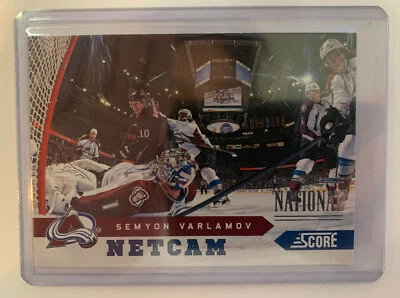Semyon Varlamov #/5 2013 National Convention Promo Panini 2013-14 Score SSP Rare - Image 1 of 4