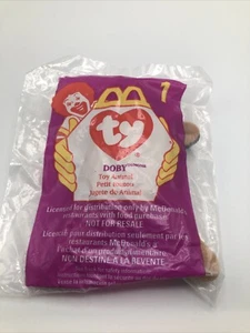 Ty McDonalds Teanie Beanie Babies Doby Stuffed Animal - Picture 1 of 5