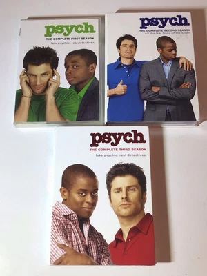 Psych  Seasons 1, 2, 3 - DVD - Image 1 of 4