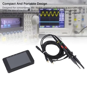 Digitales Handoszilloskop 3,5 Zoll IPS 250MSa/S Oszilloskop Signalgenerator - Bild 1 von 24