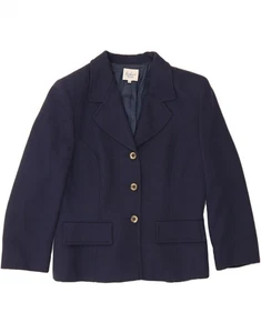 Giacca blazer LUISA SPAGNOLI donna Perugia 3 bottoni IT 48 XL blu navy CU11 - Foto 1 di 3