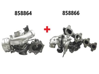 Turbolader RENAULT MASTER III Bus  2.3 dCi TC10-0777T 858864 - Bild 1 von 4