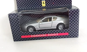 Diecast 1:43 Ferrari 456GT Silver Coupe ~ Shell Collezione ~ NIB - Picture 1 of 5