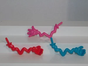 Mr Potato Head Zig Zag Arms-Pink-Red-Blue-One Arm Each - Picture 1 of 2