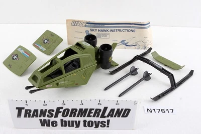 Sky Hawk One Man VTOL Vehicles v1 1984 100% Complete GI Joe ARAH - Image 1 of 3