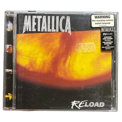 Metallica Reload CD 536409-2 First Australian Pressing SMA Vertigo Metal 1997 - image 1 of 4