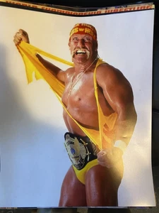 Hulk Hogan 12x18 Poster Hulkamania Free Shipping - Picture 1 of 1
